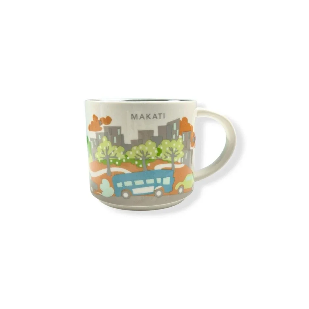 Starbucks Makati Philippines You Are Here Cityscape Ceramic Coffee Mug